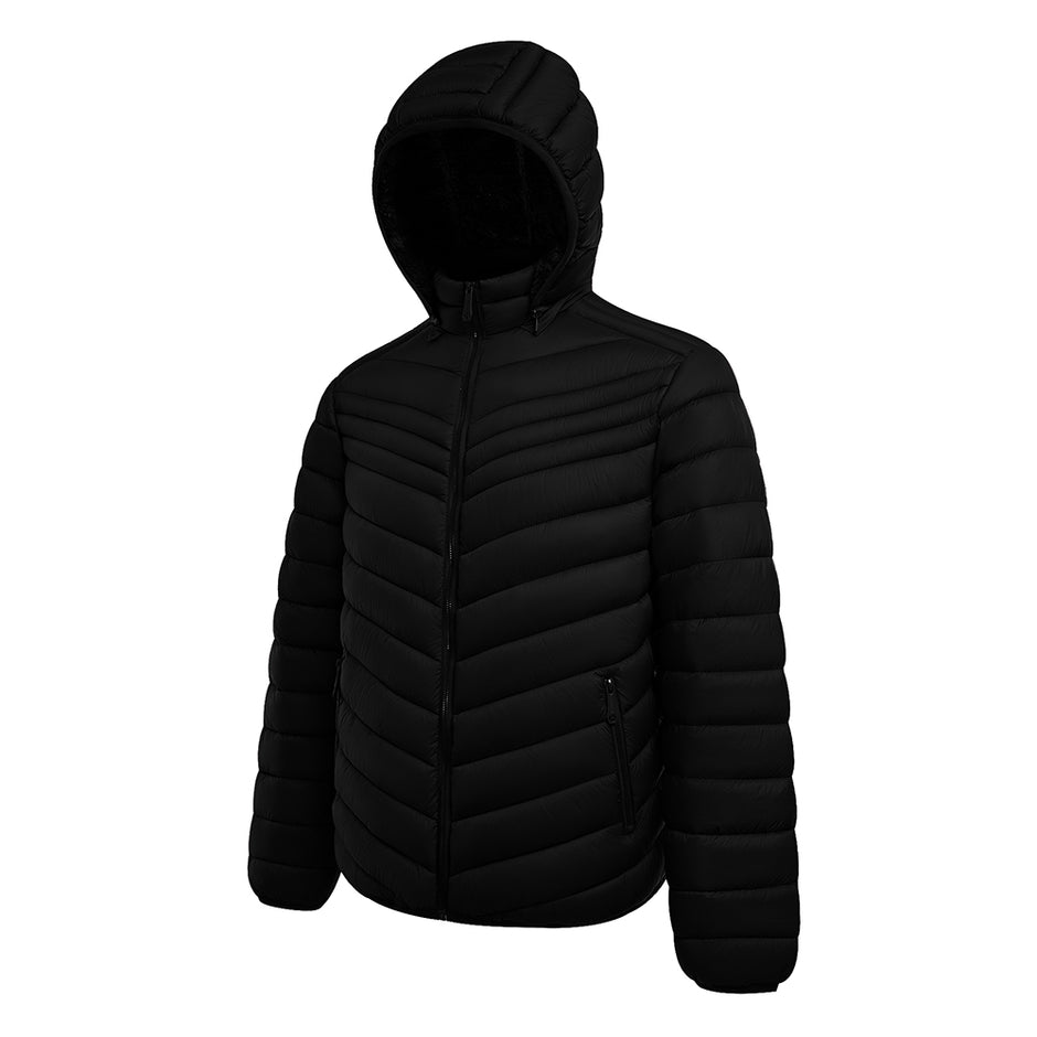 ブルゾン Mm The Cube Black Polyester Greens Padded Jacket Men's BC Black Puffy Jacket - Bone Collector