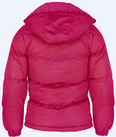 BACK IN STOCK Girl's puff synthetic insulated fleece lined jacket with detachable hood BT311 TODD 2-4
