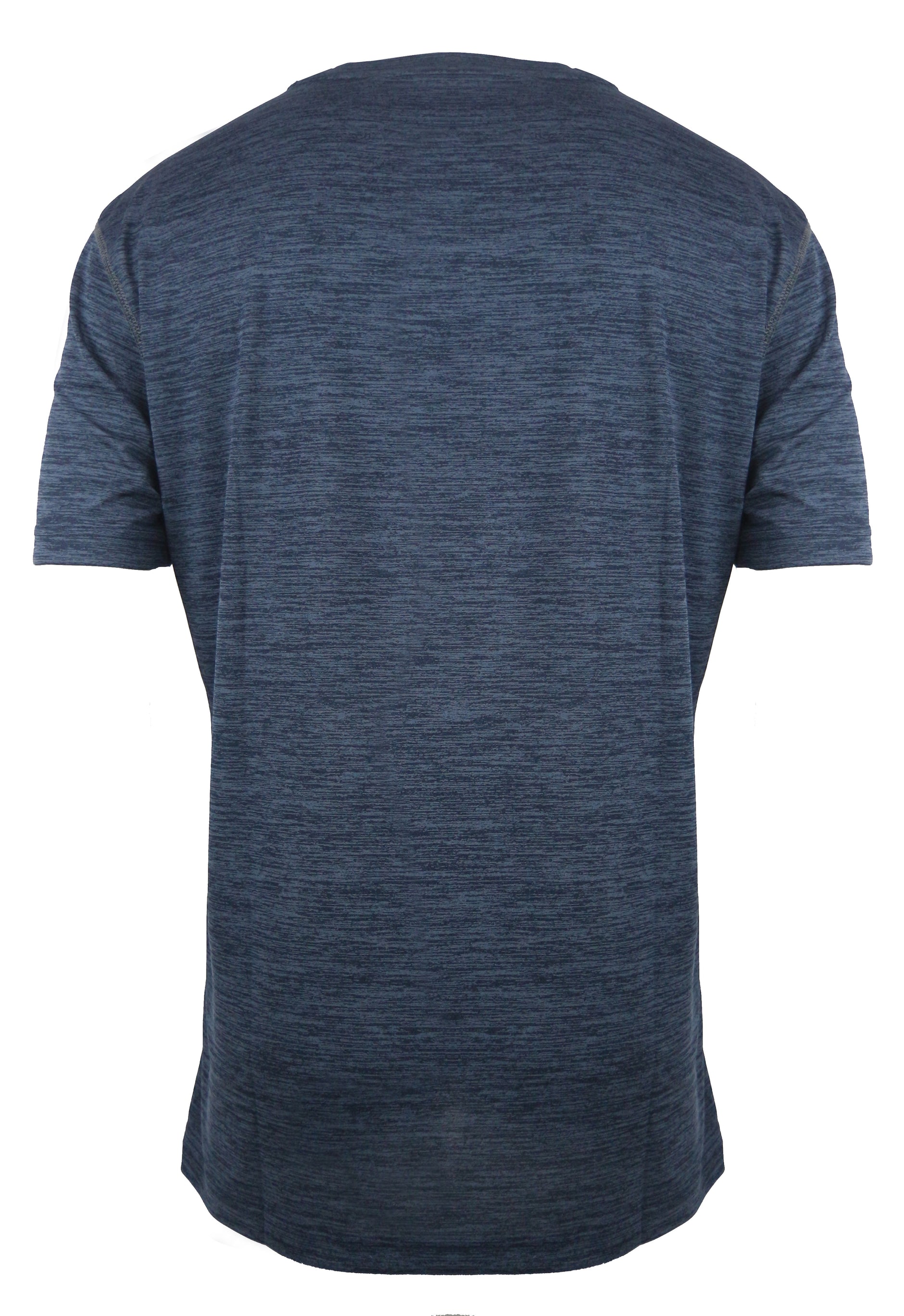 Men's performance crew neck t shirt breathable with marled