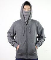 Men's Hoodie with Mélange Mask- Style #MFJ166-$12.00/Unit