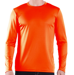Men's Crew Neck Long Sleeve Shirt-Plus Size- Style #MS904X - $6.90
